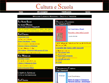 Tablet Screenshot of culturaescuola.it